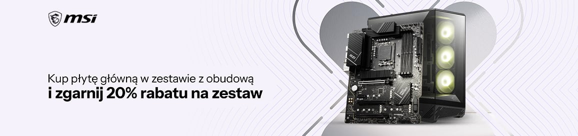 Zgarnij 20% rabatu na zestaw MSI