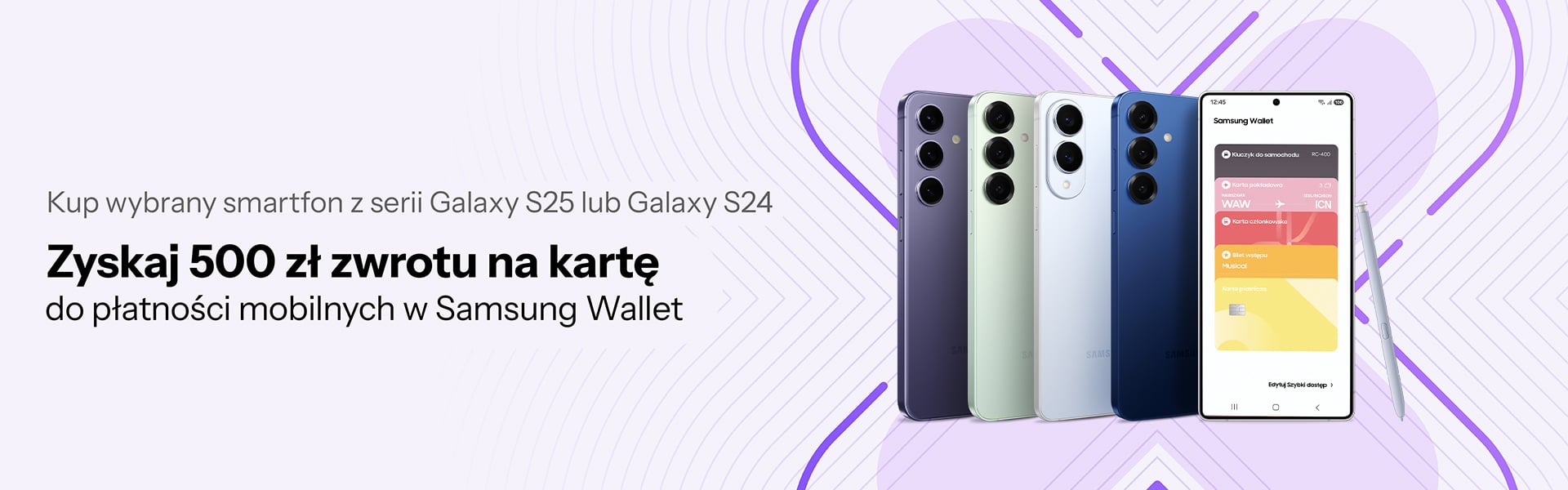 Samsung Galaxy Wallet 500zł cashback