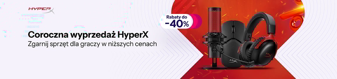 Wyprzedaż HyperX – Rabaty do -40%