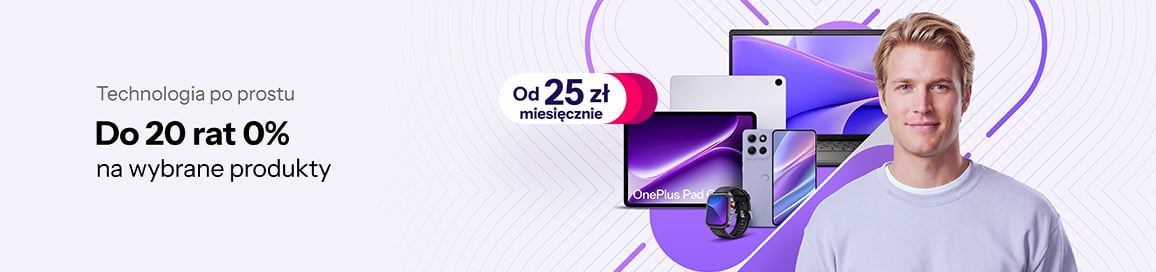 Raty 0% na wybrane produkty