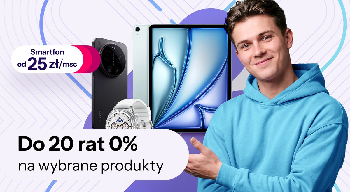 Raty 0% na wybrane produkty
