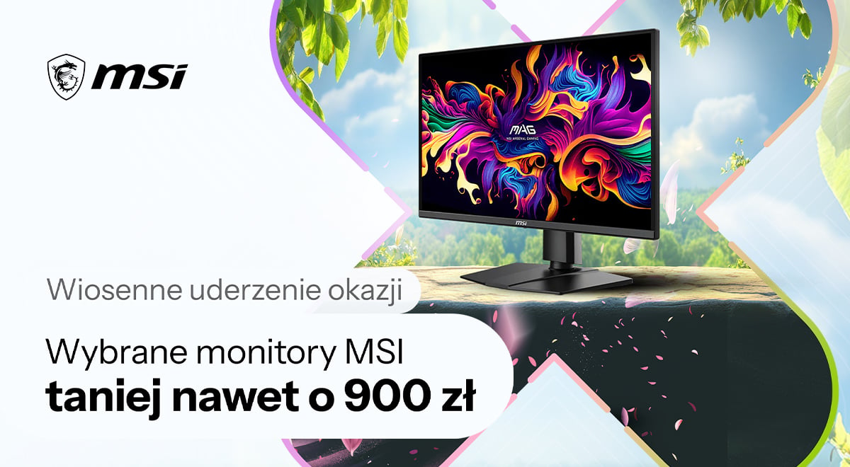 Wybrane monitory MSI taniej nawet o 900 zł