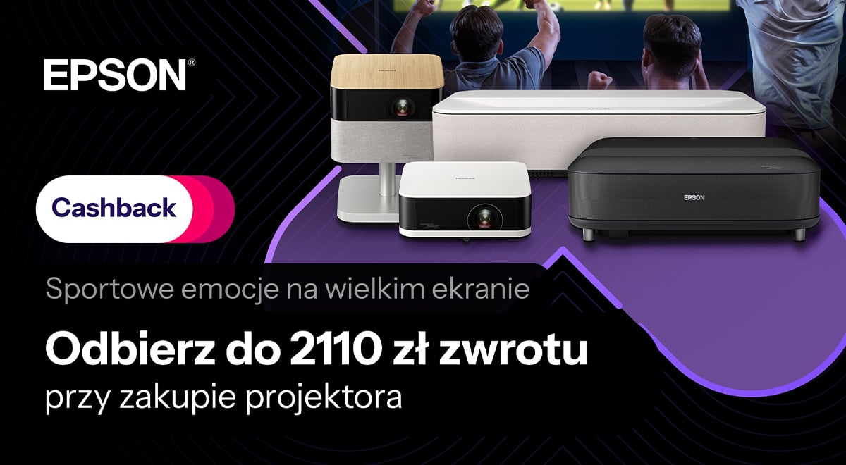 Promocja cashback na projektory Epson