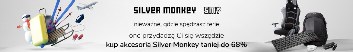 akcesoria komputerowe silver monkey promocja